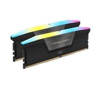64GB (2x32GB) Corsair DDR5 Vengeance RGB Black, PC5-51200 (6400), Non-ECC Unbuff