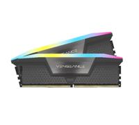 CORSAIR VENGEANCE RGB DDR5 64GB (2x32GB) 6000MHz C40 High-Performance Desktop Memory - AMD EXPO & Intel XMP 3.0 Compatible - Grey (CMH64GX5M2D6000Z40)
