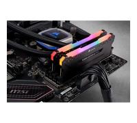 CORSAIR VENGEANCE® RGB PRO 16GB (2 x 8GB) DDR4 DRAM 3000MHz C16 Memory Kit - Black