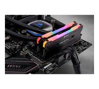 CORSAIR VENGEANCE® RGB PRO 16GB (2 x 8GB) DDR4 DRAM Up To 2666MHz C16 Memory Kit - Black