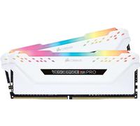 Corsair Vengeance RGB PRO 16GB (2 x 8GB) Memory Kit 3200MHz DDR4 - White - CMW16GX4M2C3200C16W