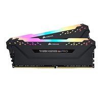Corsair VENGEANCE RGB PRO 16GB (2x8GB) DDR4 3600 (PC4-28800) C18 AMD Optimized Memory - Black