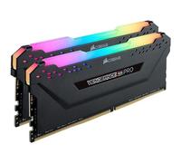 Corsair VENGEANCE RGB PRO 16GB (2x8GB) DDR4 3600 (PC4-28800) C18 AMD Optimized Memory - Black