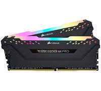 Corsair VENGEANCE RGB PRO 16GB (2x8GB) DDR4 4000 (PC4-32000) C16 AMD Optimized Memory - Black (CMW16GX4M2Z4000C16)