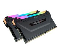 Corsair VENGEANCE RGB PRO DDR4 RAM 32GB (2x16GB) 3600MHz CL18 AMD Ryzen iCUE Compatible Computer Memory - Black (CMW32GX4M2Z3600C18)