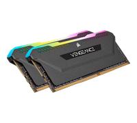 CORSAIR VENGEANCE RGB PRO SL 16GB (2x8GB) DDR4 DRAM Up To 3600MHz C18 Memory Kit - Black