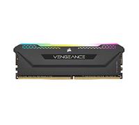 Corsair VENGEANCE RGB PRO SL 32GB (2x16GB) DDR4 4000 (PC4-32000) C18 1.35V Desktop Memory - Black, CMH32GX4M2K4000C18