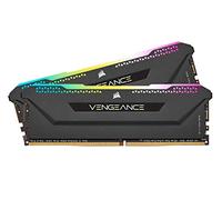 Corsair VENGEANCE RGB PRO SL 64GB (2x32GB) DDR4 4000MHz C18 (10 Ultra-Bright RGB LEDs, Intel XMP 2.0 Support, AMD Optimised) Desktop Memory - Black
