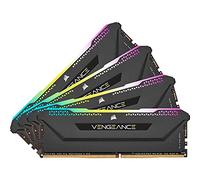 Corsair VENGEANCE RGB PRO SL 64GB (4x16GB) DDR4 3600 (PC4-28800) C18 1.35V Desktop Memory - Black, CMH64GX4M4D3600C18