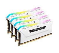 Corsair VENGEANCE RGB PRO SL 64GB (4x16GB) DDR4 3600 (PC4-28800) C18 1.35V - White, CMH64GX4M4D3600C18W