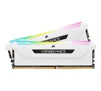 Corsair Vengeance RGB PRO SL 32GB (2x16GB) DDR4 3600MHz C18, Illuminated Desktop Memory Kit (10 Individually Addressable RGB LEDs, Wide Compatibility, Optimised for Bandwidth & Response Times) White