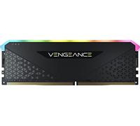 Corsair VENGEANCE RGB RS DDR4 RAM 16GB (1x16GB) 3200MHz CL16 Intel XMP 2.0 AMD Ryzen iCUE Compatible Computer Memory - Black, New