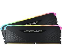 Corsair VENGEANCE RGB RS DDR4 RAM 32GB (2x16GB) 3200MHz CL16 Intel XMP 2.0 AMD Ryzen iCUE Compatible Computer Memory - Black (CMG32GX4M2E3200C16)