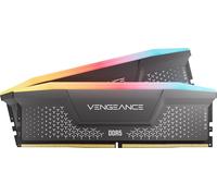CORSAIR VENGEANCE RGB RS DDR5 RAM 16GB (2x8GB) Up to 6000MHz CL36-44-44-96 1.35V AMD EXPO Intel XMP Computer Desktop Memory - Grey (CMG16GX5M2E6000Z36)
