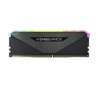 Corsair Vengeance RGB RT 32GB Memory Kit (4 x 8GB), DDR4, 3600MHz (PC4-28800), CL18, XMP 2.0, 10 LEDs, AMD Optimised, Black