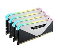 Corsair Vengeance RGB RT 64GB (4x16GB) DDR4 3200MHz C16 Desktop Memory (Dynamic RGB Lighting, Optimised for AMD 300/400/500 Series, Compatible with Intel 300/400/500 Series) White