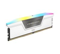 CORSAIR Vengeance RGB White 16GB 6000MHz DDR5 Dual Profile Memory Kit