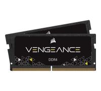 CORSAIR VENGEANCE® Series 16GB (2 x 8GB) DDR4 SODIMM 2666MHz CL18 Memory Kit