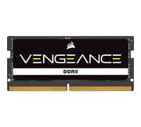 CORSAIR VENGEANCE SODIMM DDR5 RAM 8GB (1x8GB) Up to 4800MHz CL40 Intel XMP iCUE Compatible Computer Memory - Black (CMSX8GX5M1A4800C40)