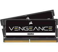 CORSAIR VENGEANCE SODIMM DDR5 RAM 96GB (2x48GB) Up to 5200MHz CL44 Intel XMP iCUE Compatible Computer Memory - Black (CMSX96GX5M2A5200C44)