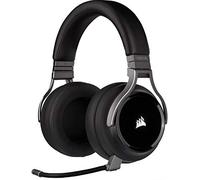 CORSAIR VIRTUOSO RGB WIRELESS High-Fidelity Gaming Headset - 7.1 Surround Sound - Detchable Omni-Directional Microphone - iCUE Compatible - PC, Mac, PS5, PS4, Nintendo Switch, Mobile - Carbon