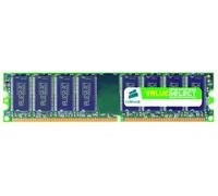 Corsair Vs2gbkit667d2 667mhz 2gb Kit 2x128mx64 Non-ecc Unbuffered,cl5 Desktop Memory