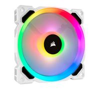 Corsair White LL120 RGB 120mm Dual Light Loop 1 Fan Expansion Pack