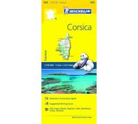 Corse-du-Sud, Haute-Corse - Michelin Local Map 345