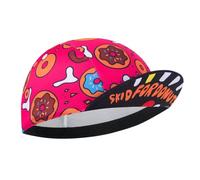 Corsehild Cycling Cap with Sun Visor, Lightweight Polyester Bike Hat for Men & Women, Breathable Under Helmet Design for Road Biking & Outdoor Sports