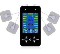 Corsehild Massage Muscle Stimulator Machine With Dual Channel and 6 Pads, 15 Modes for Pain Relief & Arthritis & Muscle Strength