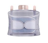Corset Brace Disc Herniation Lumbar Back Support Belt Waist Spine Corrector Strain Pain Relief for Men Female th and Relaxation (Color C, Size : Small)