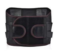 Corset Brace Disc Herniation Lumbar Back Support Belt Waist Spine Corrector Strain Pain Relief for Men Female th and Relaxation (Color C, Size : Small)