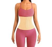 Corset Fitness Slimming Sheath Woman Flat Belly Belt Cincher Double Belt Wrap Workout Waist Trainer Shapewear