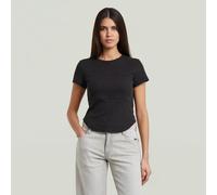 Corset Slim T-Shirt - Black - Women XL