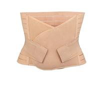 Corset Top for Women Waist Cincher Shaper Trainer Women Solid Sport Bodysuit Corset Waist Underwear Pelvic Girdle Waistband Under Garments for Slimming (Khaki L)