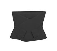 Corset Top for Women Waist Cincher Shaper Trainer Women Solid Sport Bodysuit Corset Waist Underwear Pelvic Girdle Waistband Under Garments for Slimming (Black XL)