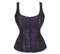 Corset Tops for Women, Bustier Shapewear Lingerie, Lace Waist Push Up Bodysuit