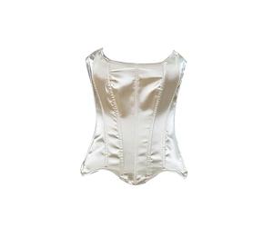 Corset Tops For Women, Womens Gothic Renaissance Corset Vintage Strapless Overbust Bustier Top Asymmetrical Boned Corsets Badyshaper Tops