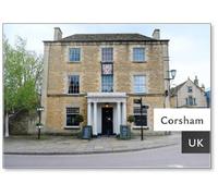 Corsham, Wiltshire, UK - The Methuen Arms Pub in Corsham. A Stunning Georgian Coaching Inn Set in The Heart of The Wiltshire Countryside., Fridge Magnet