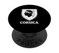Corsica Flag Moor Head Pocket Pride Corsican Roots PopSockets Adhesive PopGrip