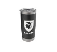Corsica Flag Moor Head Pocket Pride Corsican Roots Stainless Steel Insulated Tumbler