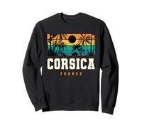 Corsica France Beach Sunset Design Sweatshirt