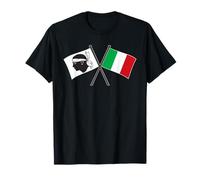 Corsica Italy Flag Crossed Corsican Pride Design T-Shirt
