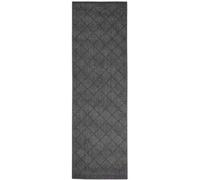 Corsica Reversible Black Rug Indoor - Outdoor - 80X250 cm