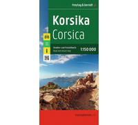 Corsica Road and Leisure Map : 1:150,000 scale