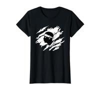 Corsican Flag Value Graphic T-Shirt, Women, Black, M