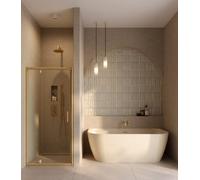Corso Bathrooms Beach Matt Stone Back To Wall Bath Freestanding Bath 1700 X 800mm