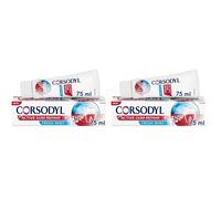 Corsodyl Active Gum Repair Toothpaste for Bleeding Gums, Fresh Mint, 75ml (Pack of 2)