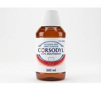 Corsodyl Alcohol Free Mouthwash Mint Flavour 300ml: Three Packs