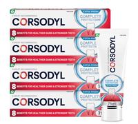Corsodyl Toothpaste Multipack Complete Protection, Gum Care, Extra Fresh, 4x 75ml